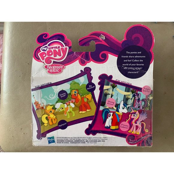 My Little Pony Friendship Magic Cloudsdale 3 Pony Set W/ Rainbow Dash NEW Sealed - Picture 8 of 10